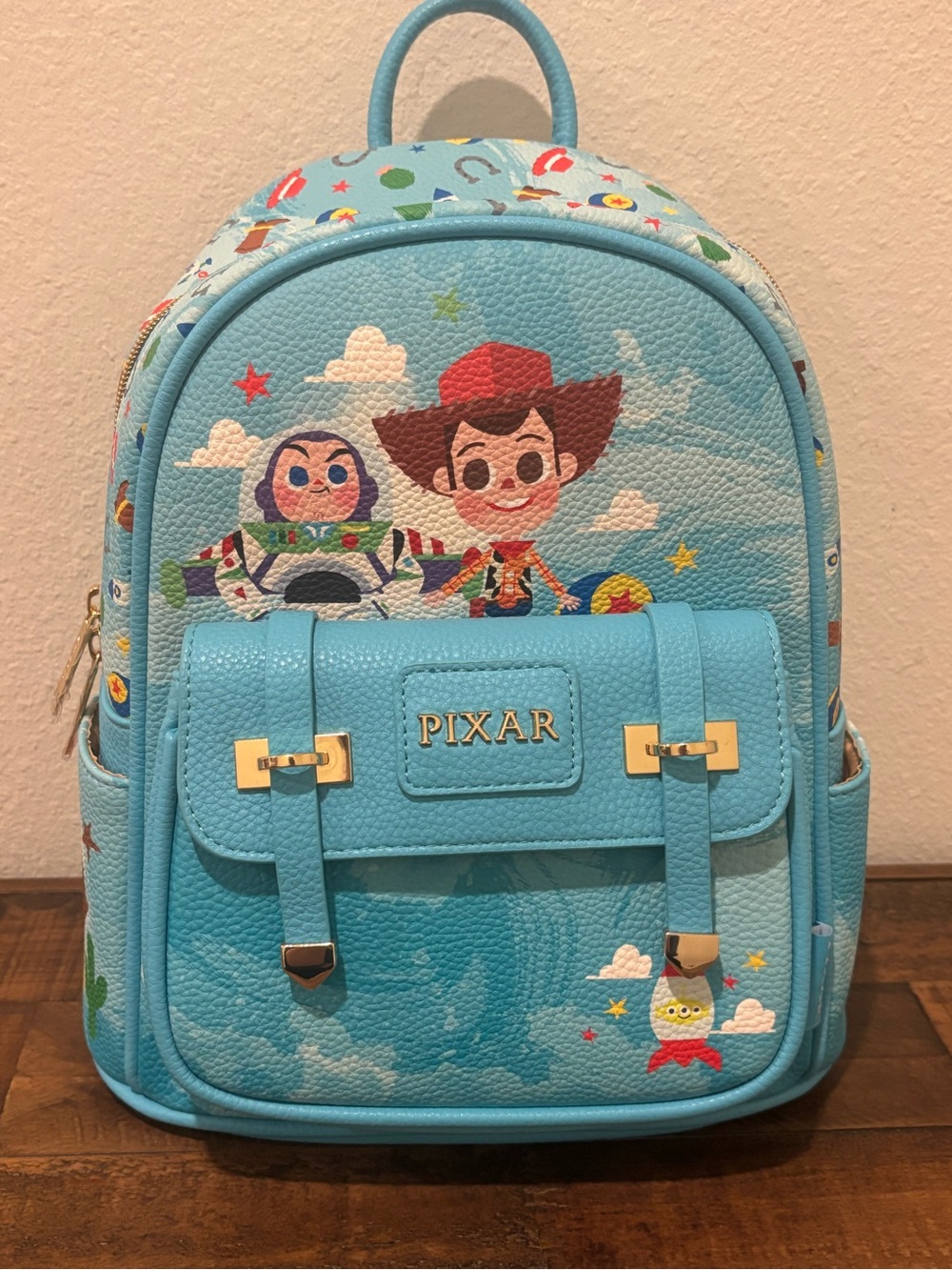 Wonda Pop x Toy Story Light Blue Kids Mini Backpack